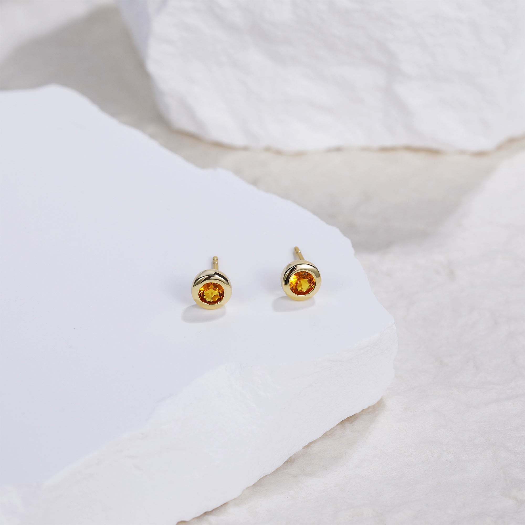 Classic Lightweight Birthstone Earrings