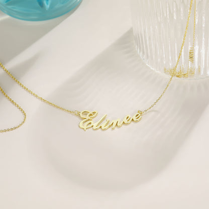 gold pendant for women, name necklace for women, affordable necklace