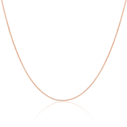 rose gold necklace, chain necklace, dainty necklace