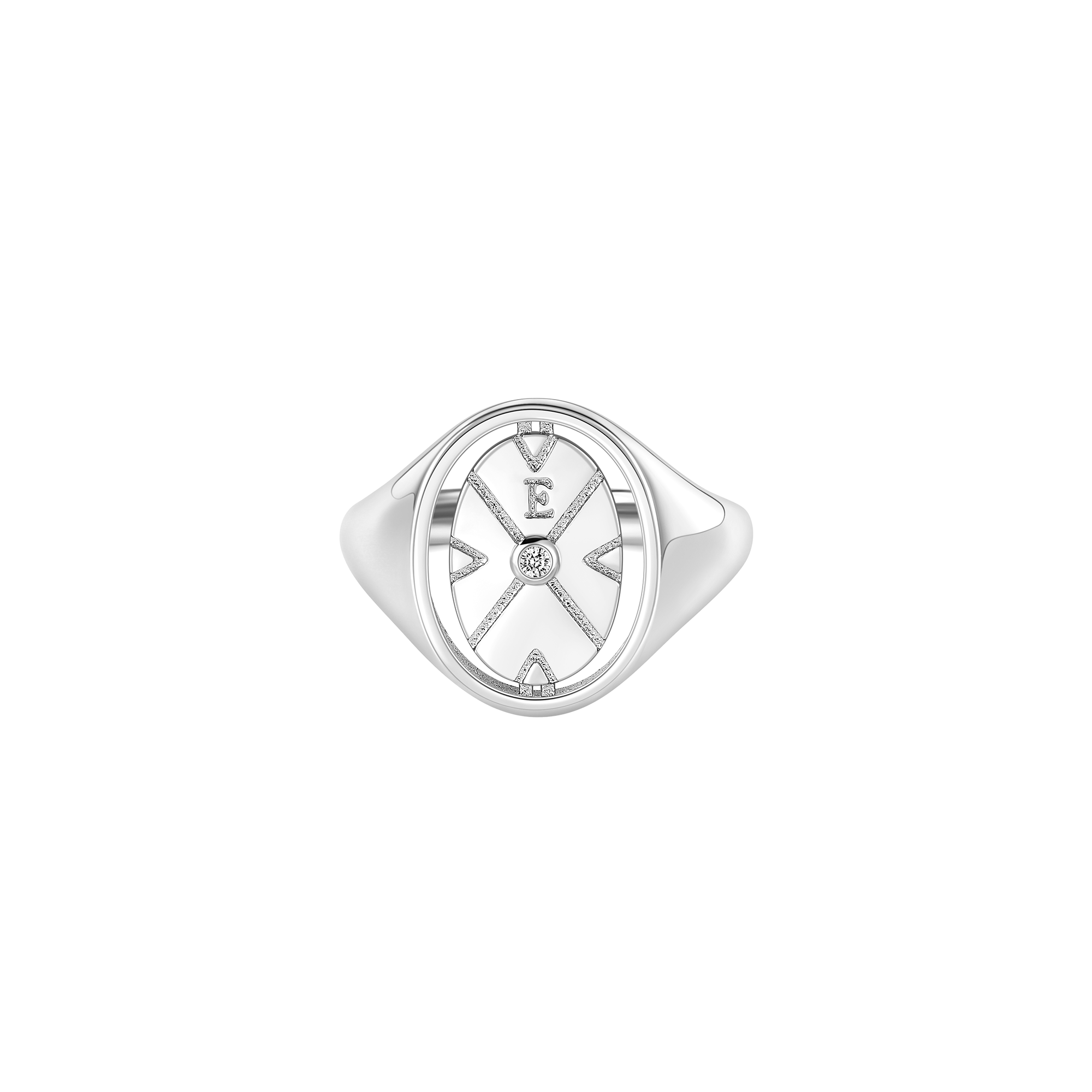 Round Signet Ring