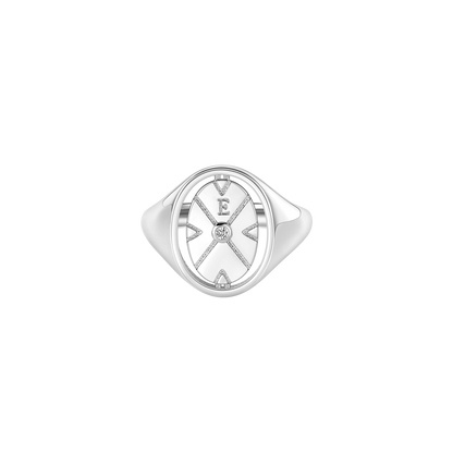 Round Signet Ring