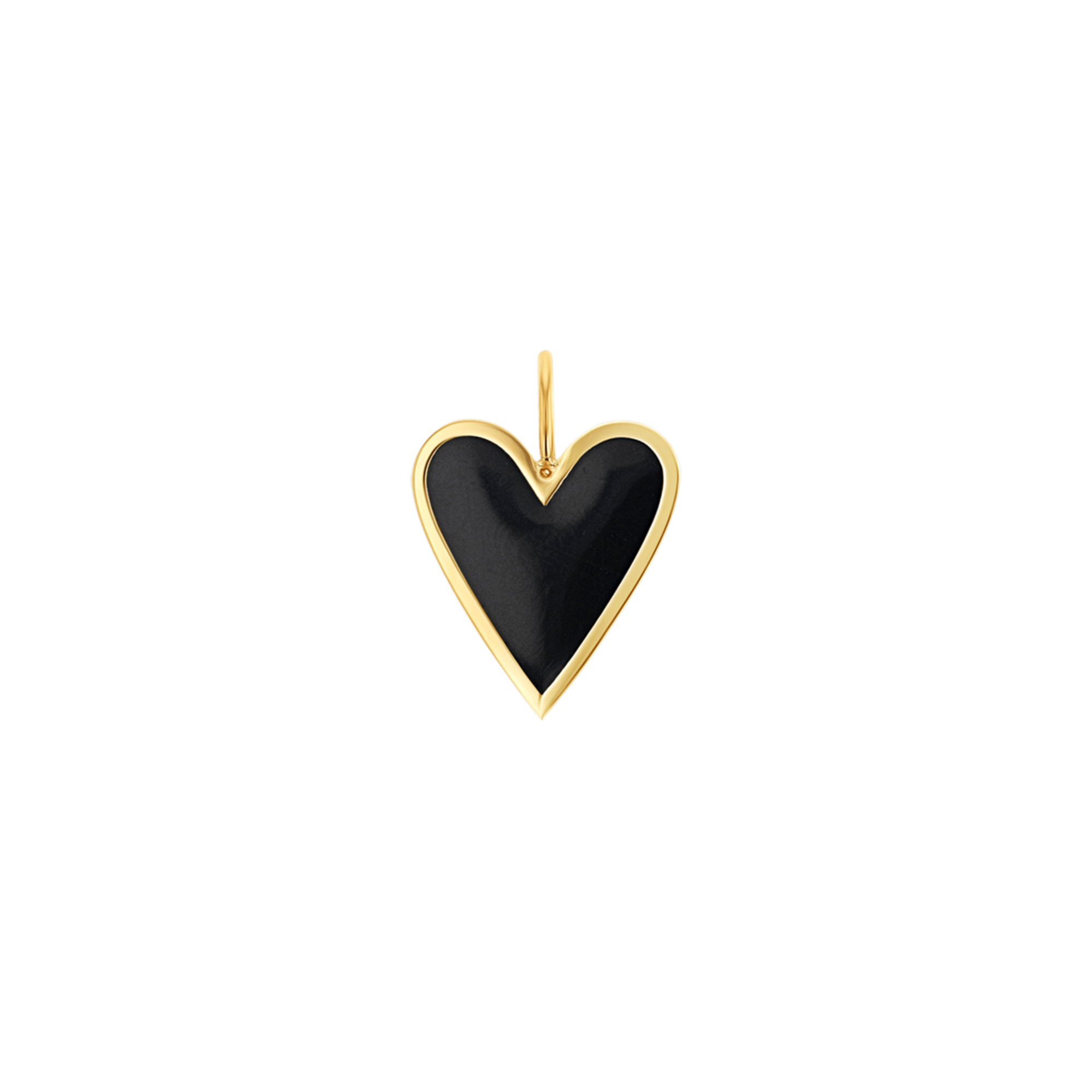 solid gold heart pendant, 10k solid gold pendant,  designer jewelry for women