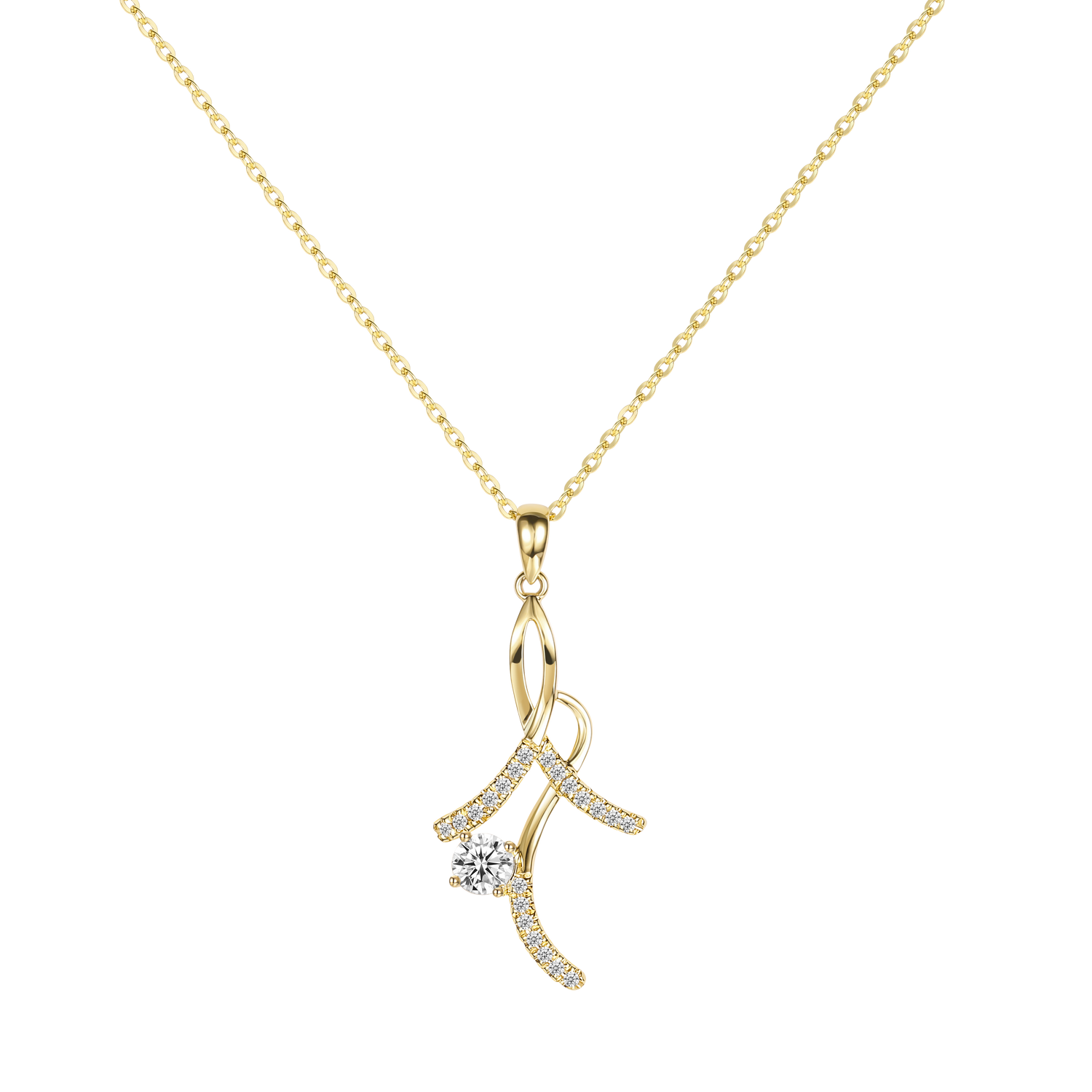 fashion pendant, gold necklace for women, designer necklace