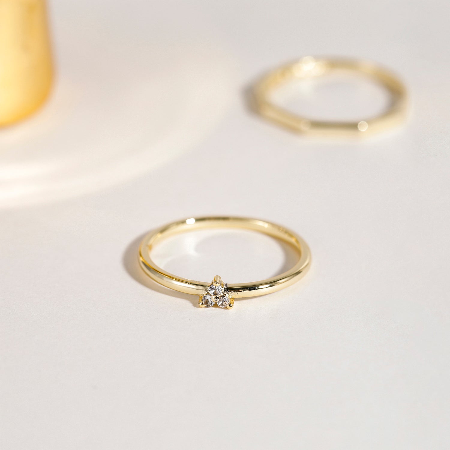 simple engagement rings，ring sizes，ring subscription，birthstone rings，14K Gold Ring