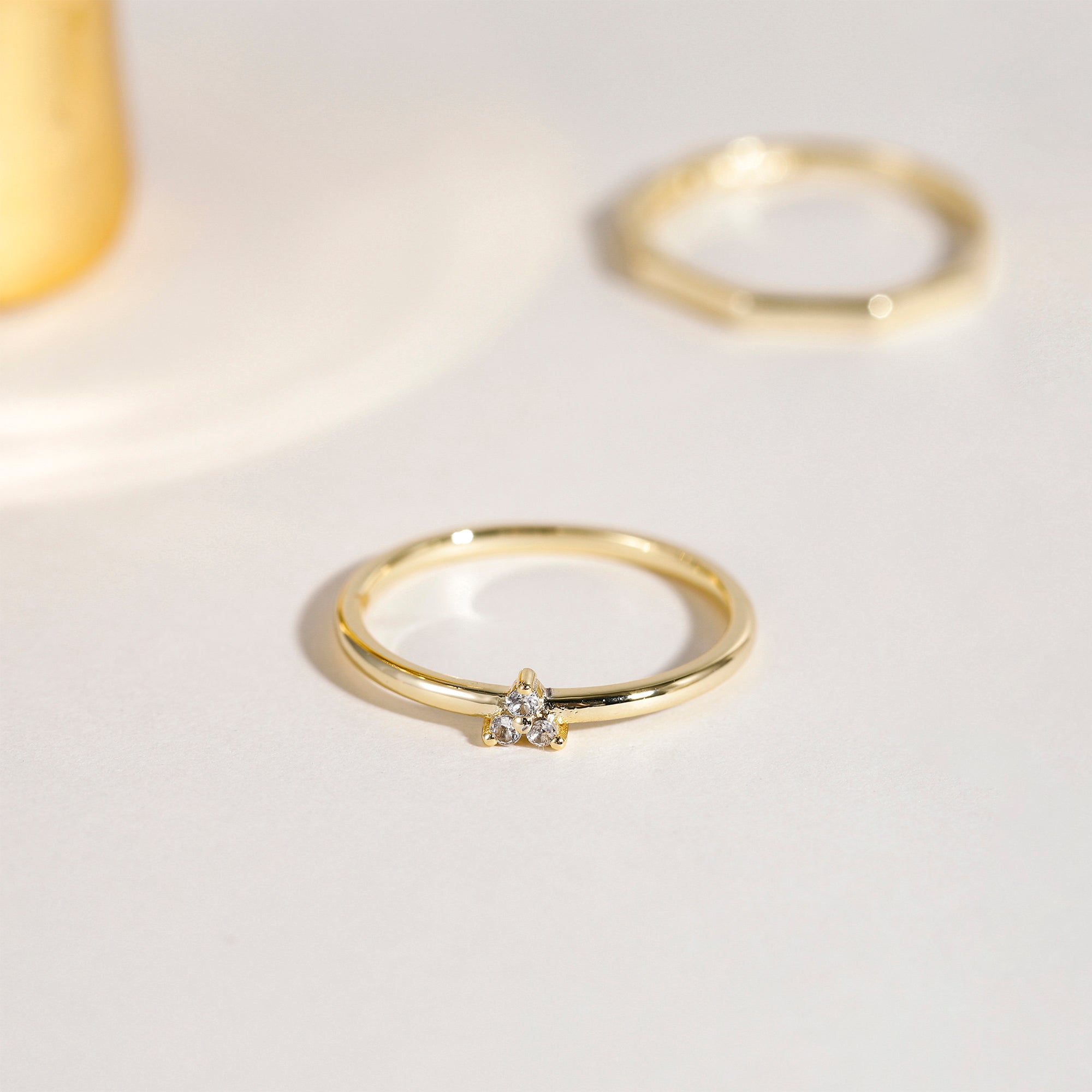 simple engagement rings，ring sizes，ring subscription，birthstone rings，14K Gold Ring