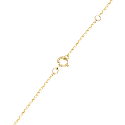 Gold Bead Pendant Pearl Necklace
