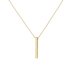 14K gold necklace for women, solid gold pendant, designer necklace