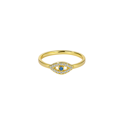 Gazing Eye Gemstone Ring